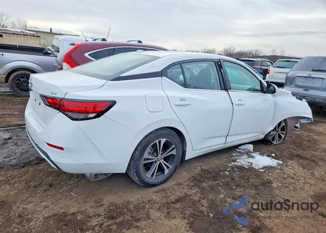 2023 Nissan Sentra Sv z USA, uszkodzony, nr VIN 3N1AB8CV6PY293796